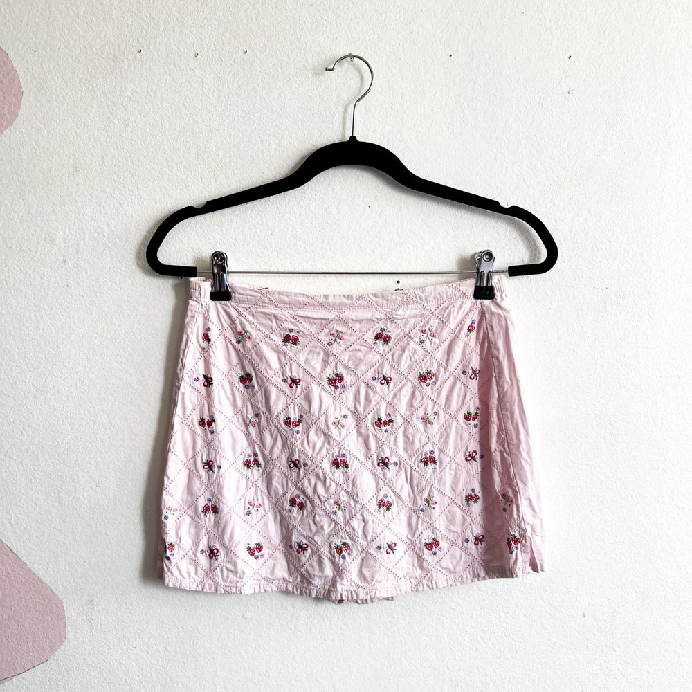 Vintage Y2K Christie Brooks Skort Girls 10/12‎ Retro 2000s Coquette Fairycore